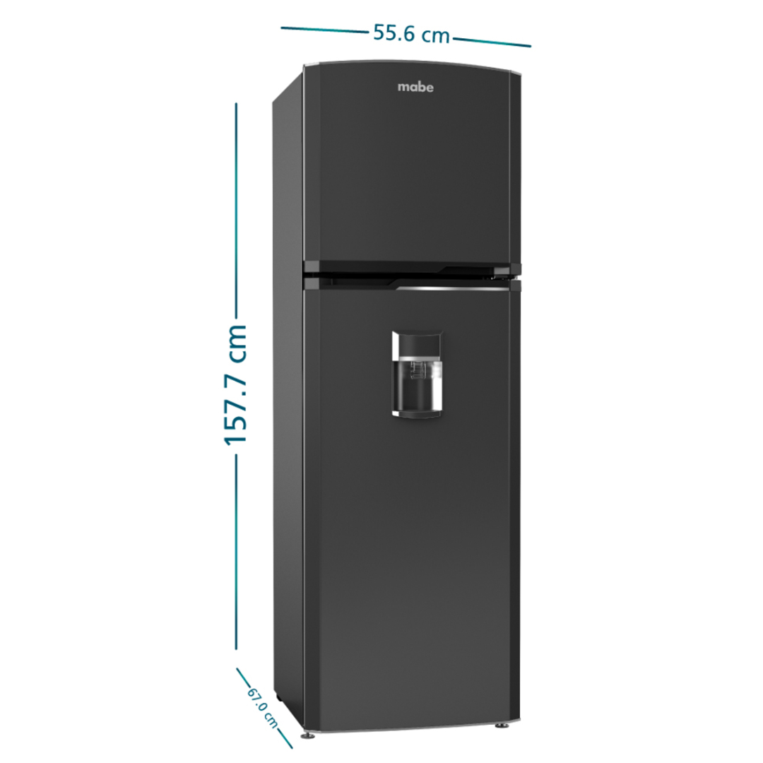 Nevera de Dos Puertas Con Dispensador 230 Litros  110V Silver Mabe