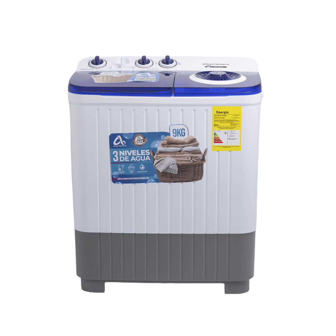 Lavadora Semiautomática 9Kg Doble Tina AS Electronic