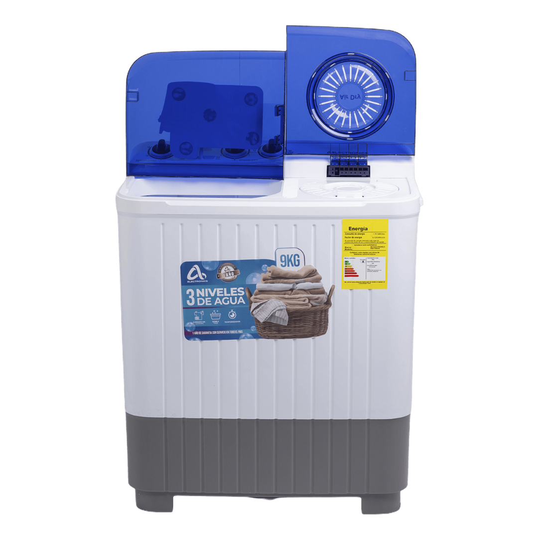 Lavadora Semiautomática 9Kg Doble Tina AS Electronic