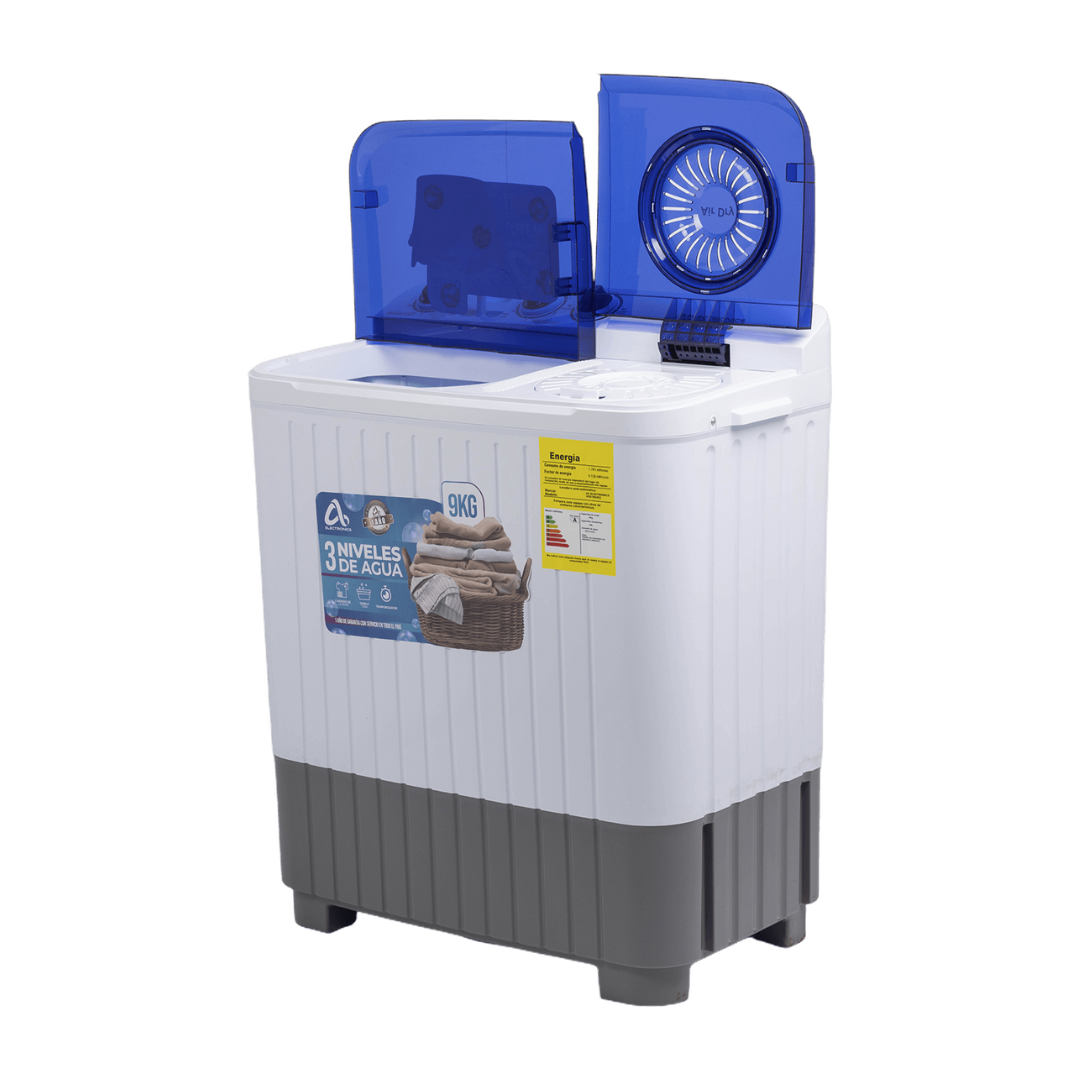 Lavadora Semiautomática 9Kg Doble Tina AS Electronic