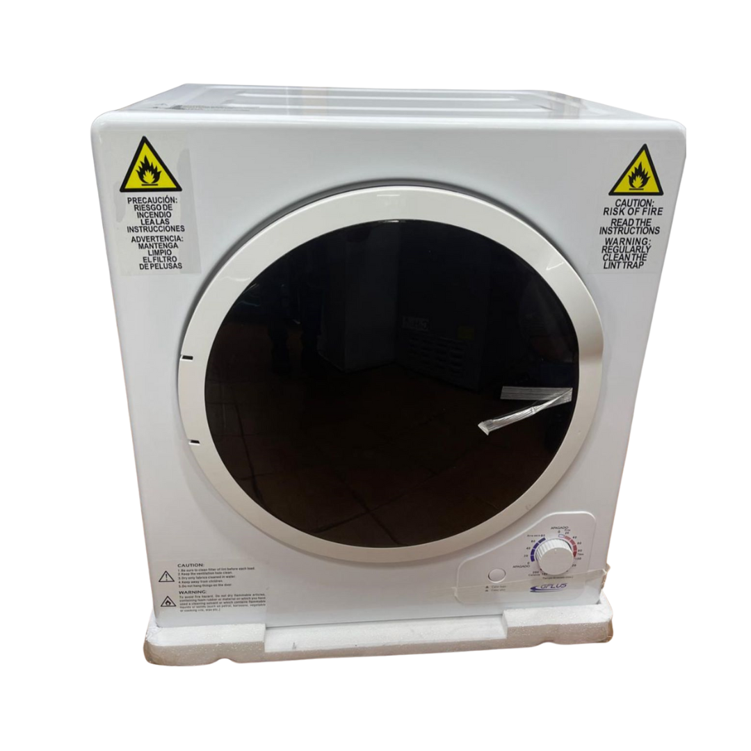 Secadora Carga Frontal 7 Kilos 110V Blanca Gplus
