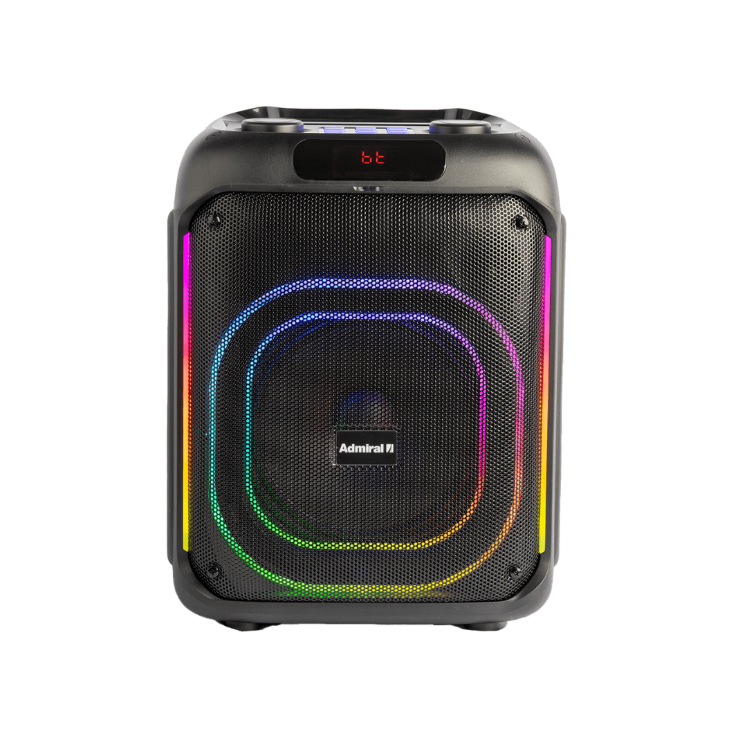 Corneta Inalámbrica 8" 60W Con Luces Led  Admiral