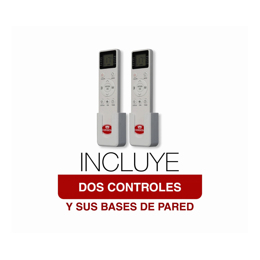 Aire de Ventana 13,000BTU Digital Blanco CONDESA