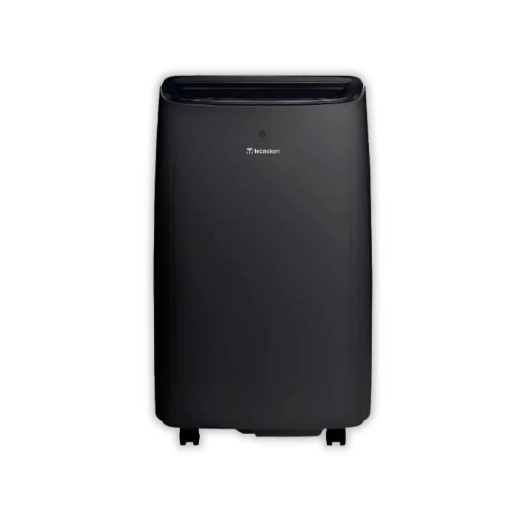 Aire Acondicionado Portátil Slim Pingüino Negro Tecnolam