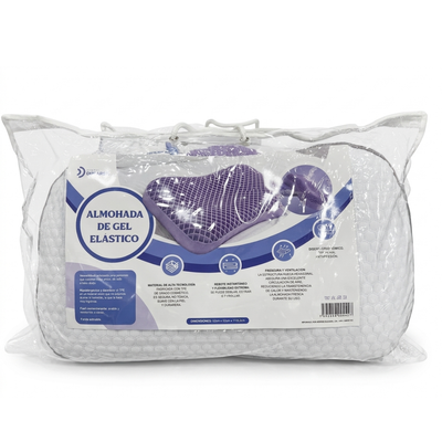 Almohada Cervical GEL ELÁSTICO 62X34