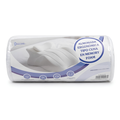 Almohada Ergonomica TIPO CUÑA Memory Foam