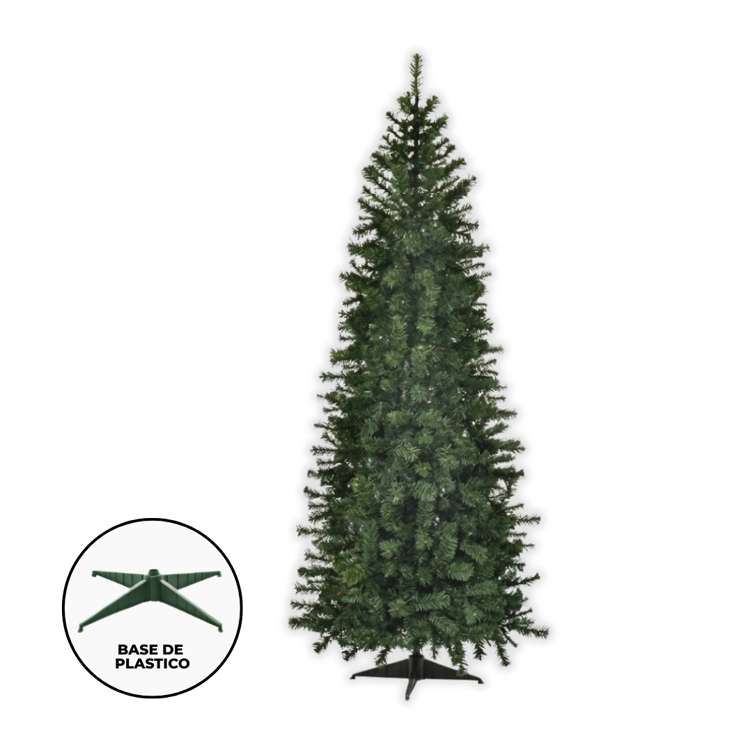 Arbol De Navidad 200CM SLIM CANADIAN (805 ramas) ILU