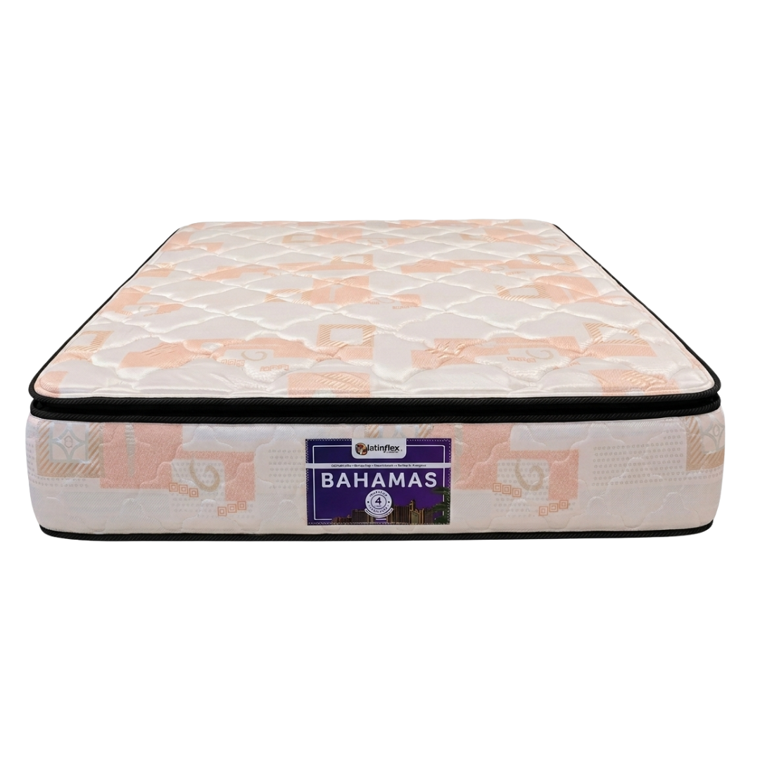 Colchón Bahamas Ortopédico 2 Pillow Matrimonial (140x190) Latinflex