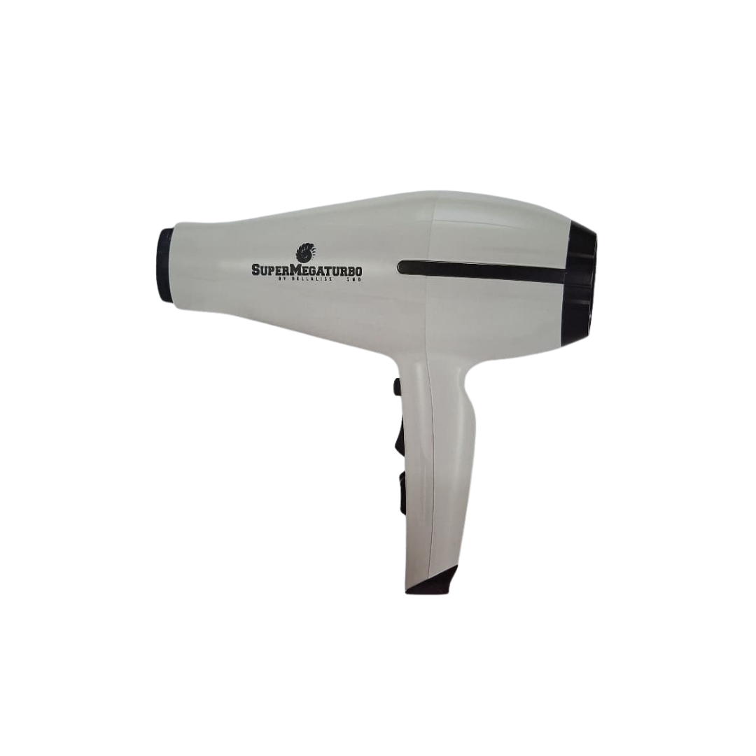 Secador de Cabello Profesional  3 Velocidades 1600W Blanco Bellaliss