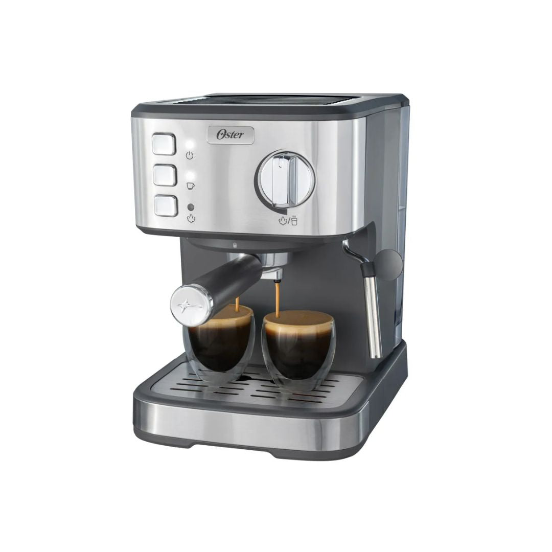 Cafetera Compacta Prepara Hasta 2 Espressos por Ciclo Oster