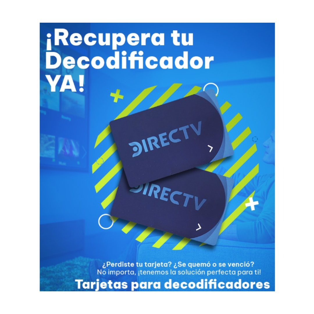 Tarjeta de Acceso para Decodificadores SmartCard (Grandes) SIMPLE TV