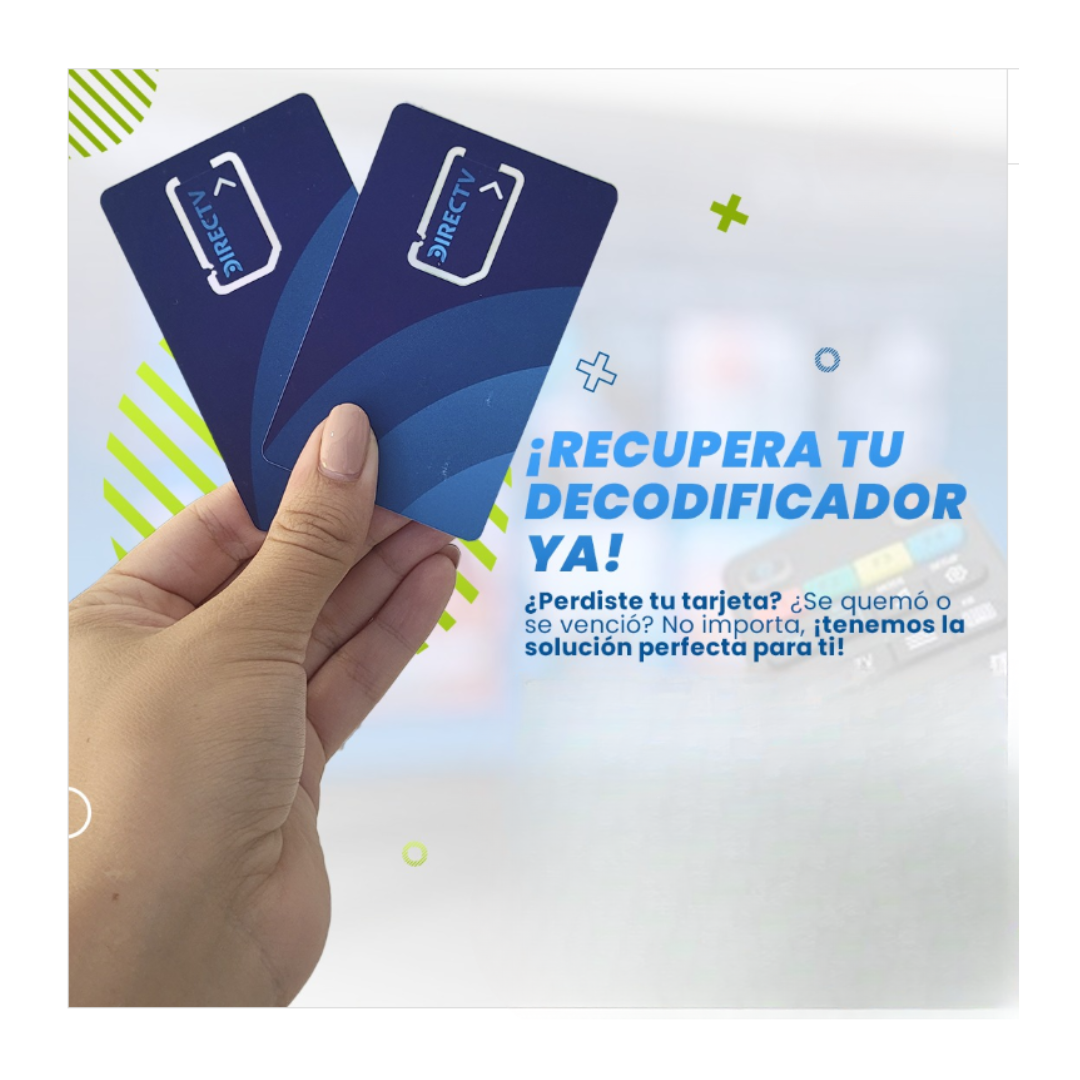 Tarjeta de Acceso para Decodificadores SimCard (Pequeñas) SIMPLE TV