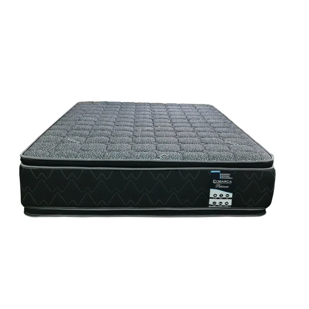Colchón Individual Doble Pilow 100x190 cm Ortopédico Cobarca