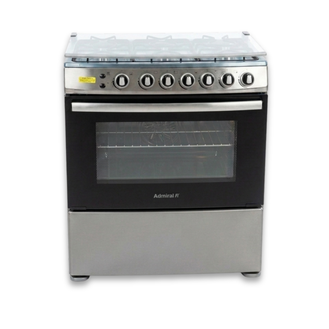 Cocina a Gas 30'' 6 Hornillas Admiral