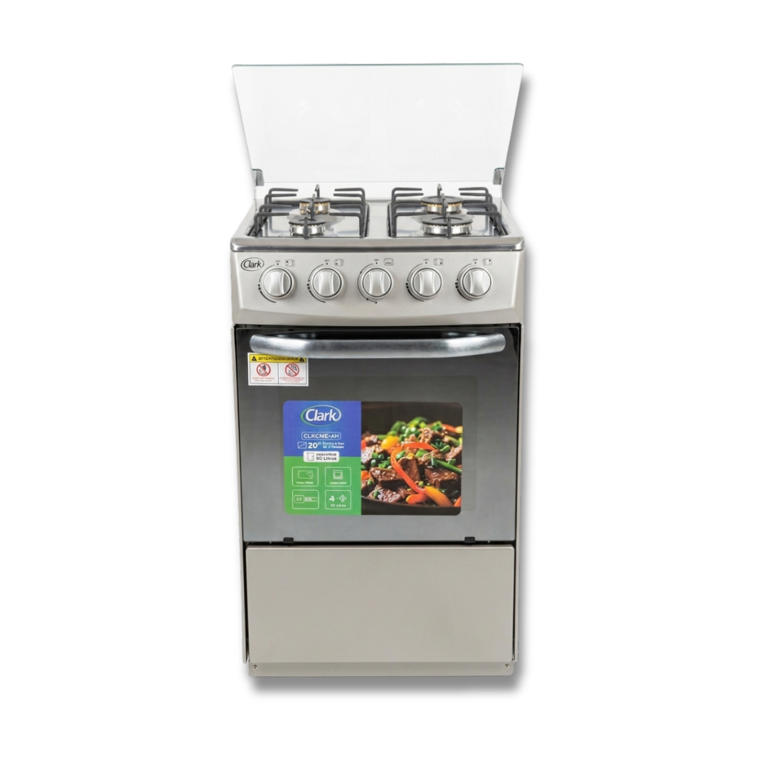 Cocina con Rejilla Acero + Encendido de Fricción CLARK
