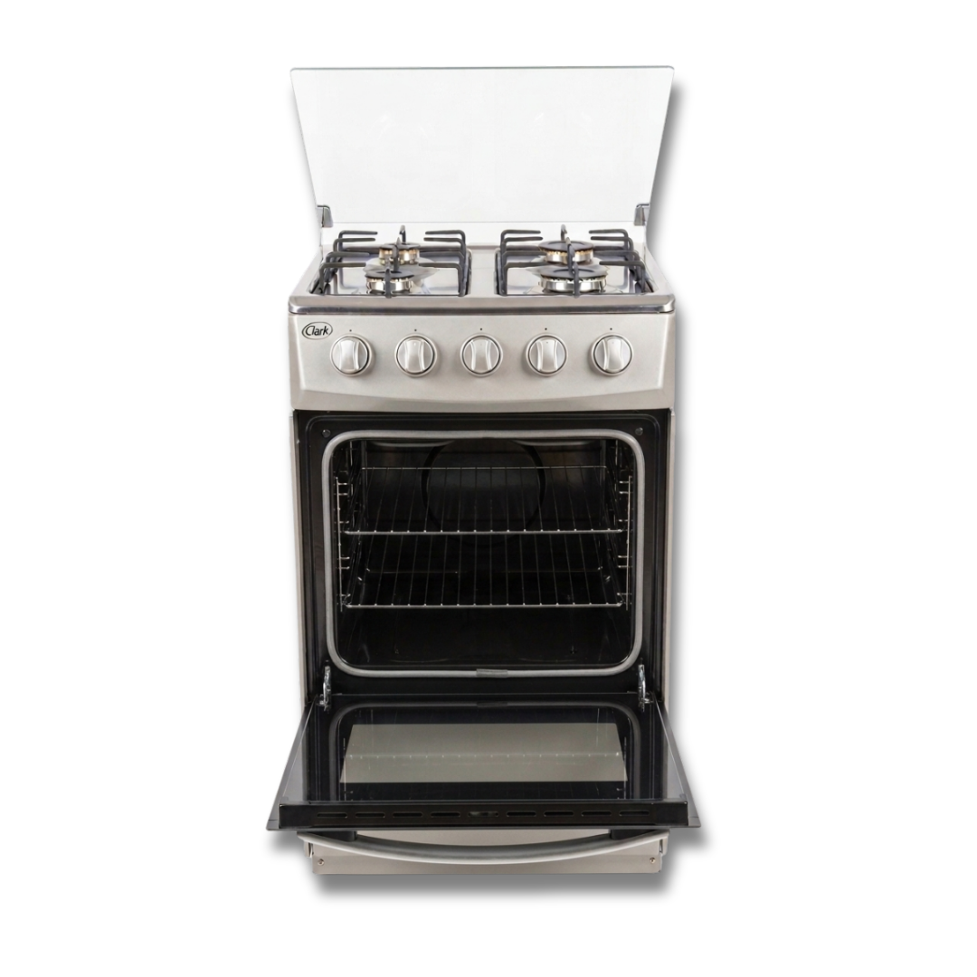 Cocina con Rejilla Acero + Encendido de Fricción CLARK