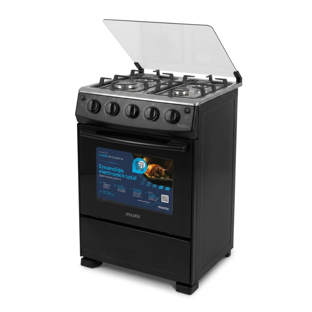 Cocina a Gas de Piso de 20" Esmeralda Negra Mystic