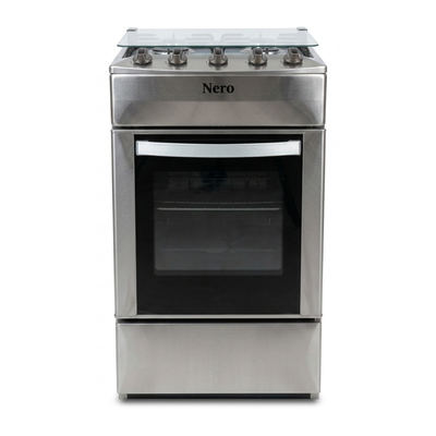Cocina de Acero Inox de 20" 4H INOX NERO