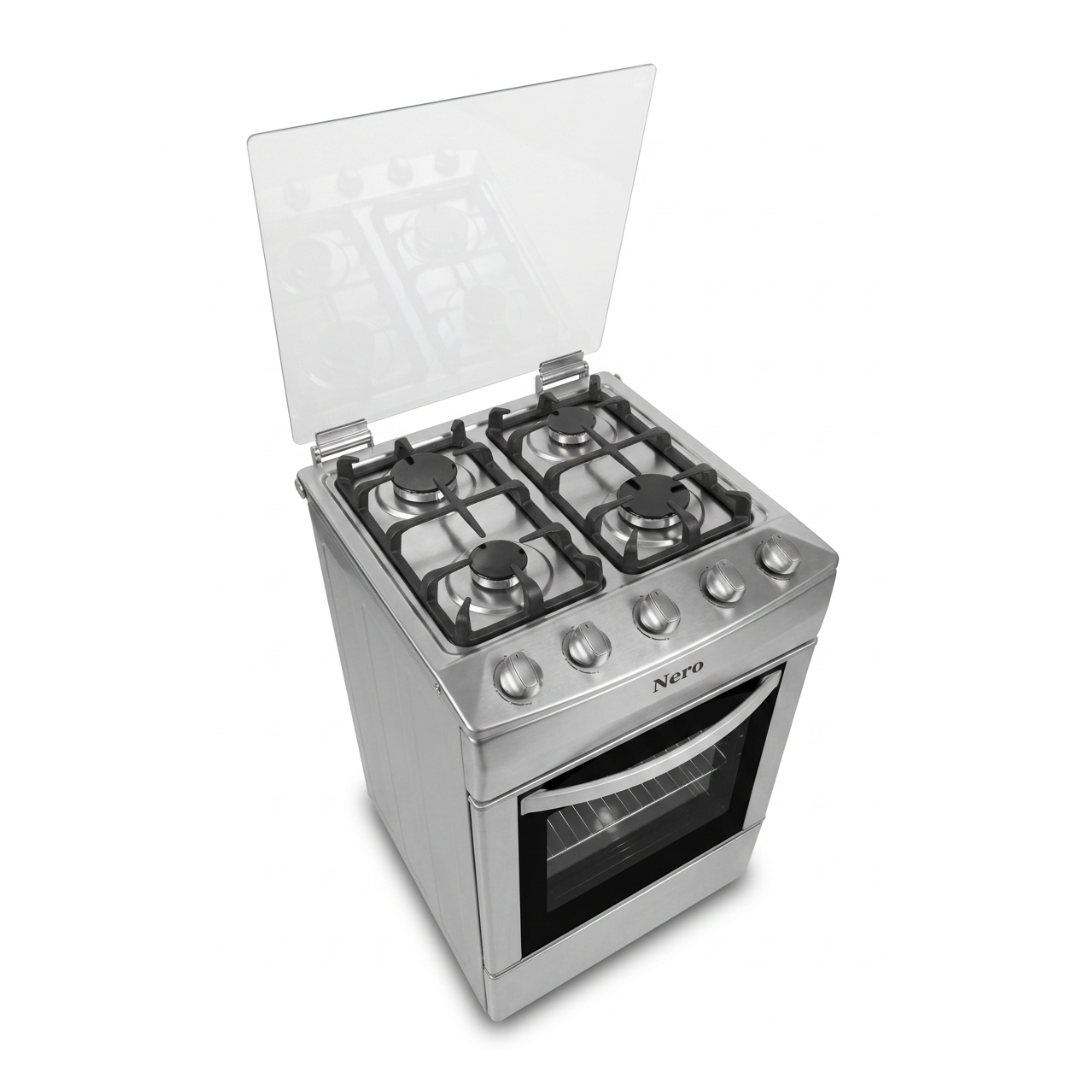 Cocina de Acero Inox de 20" 4H INOX NERO