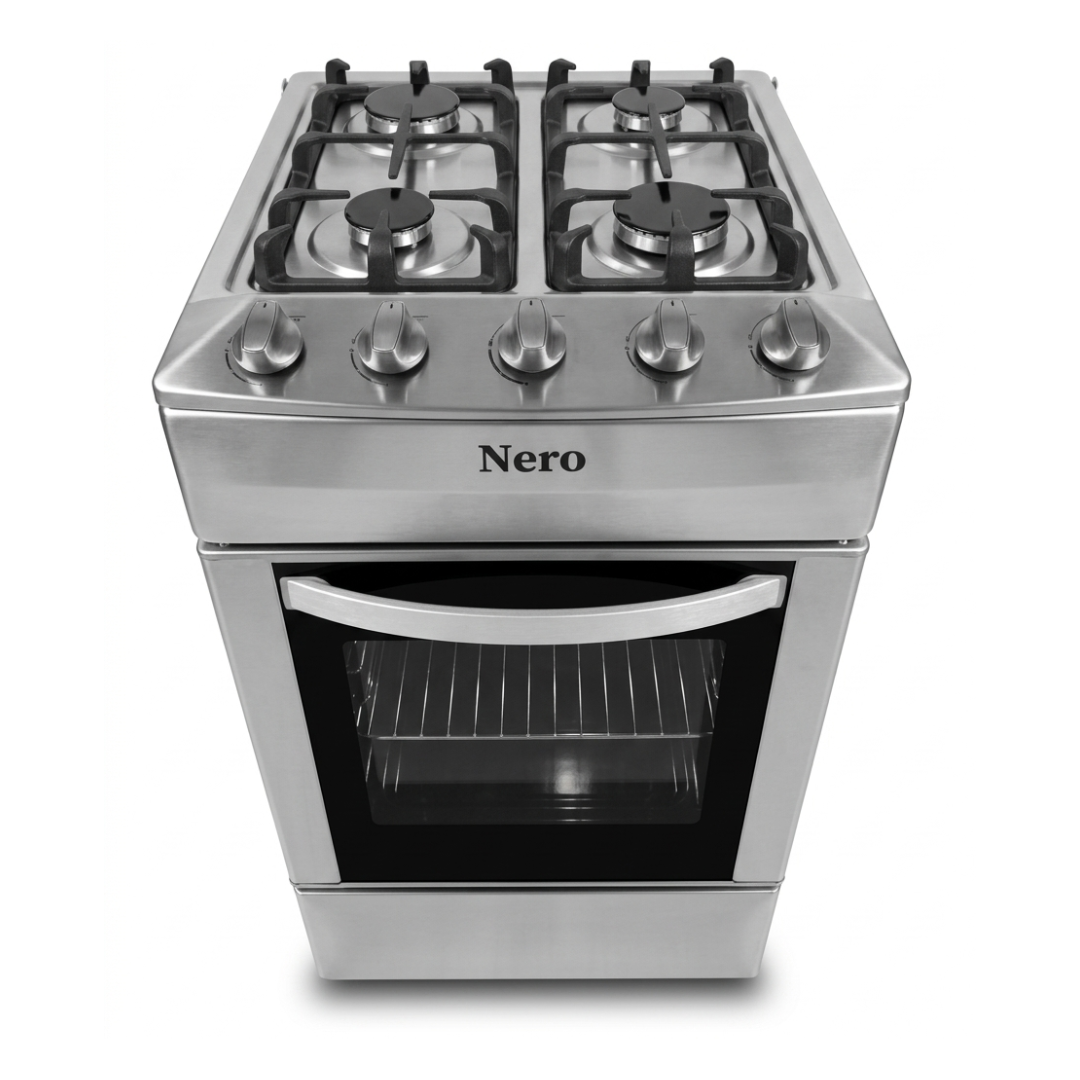 Cocina de Acero Inox de 20" 4H INOX NERO