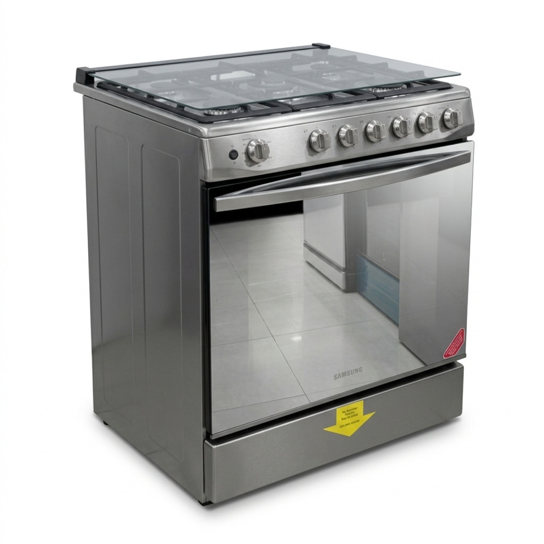 Cocina 30" 5 Hornillas con Enc. Y Gratinador  SAMSUNG