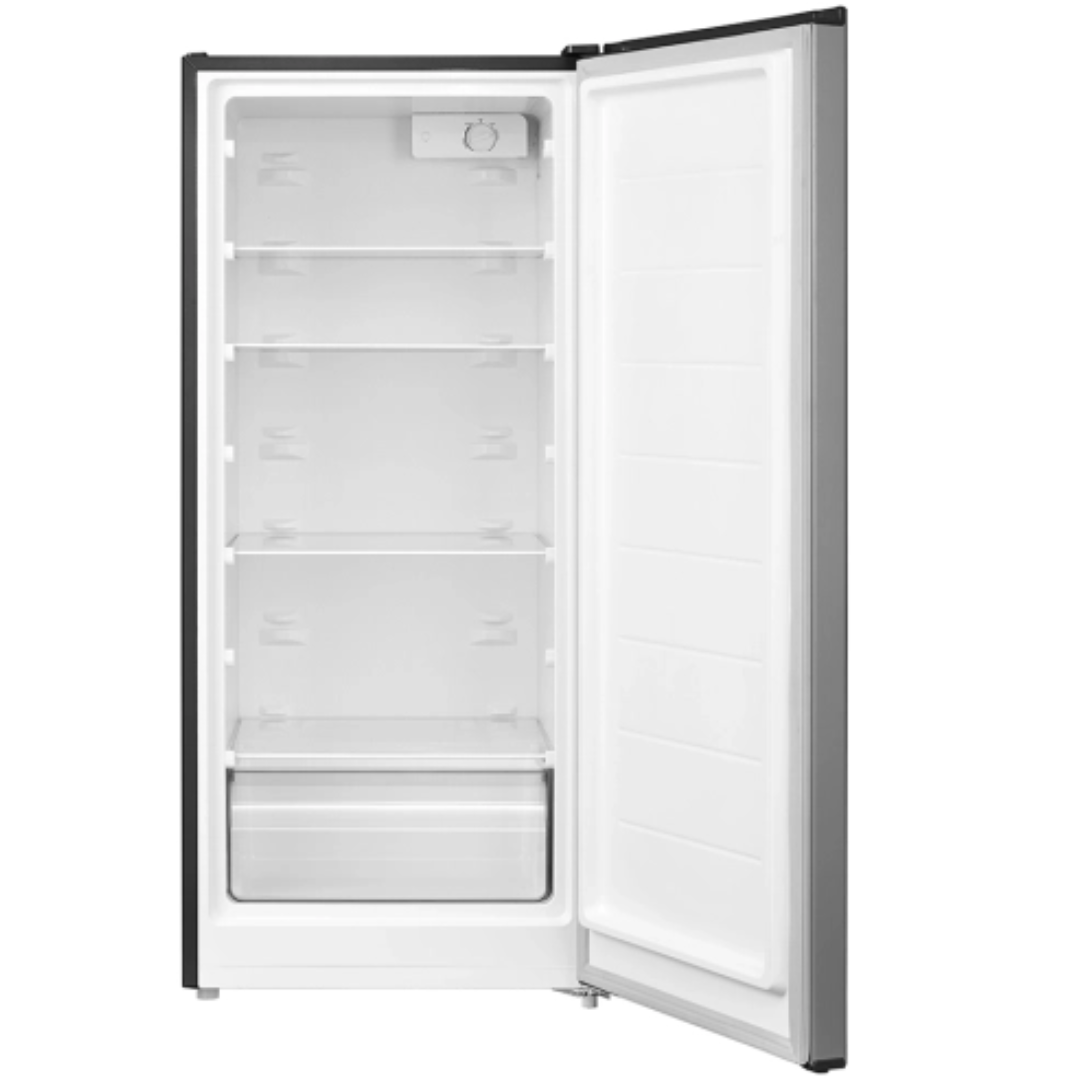 Congelador Vertical Dual 7 Pies 200 Litros Acero Inoxidable Hyundai