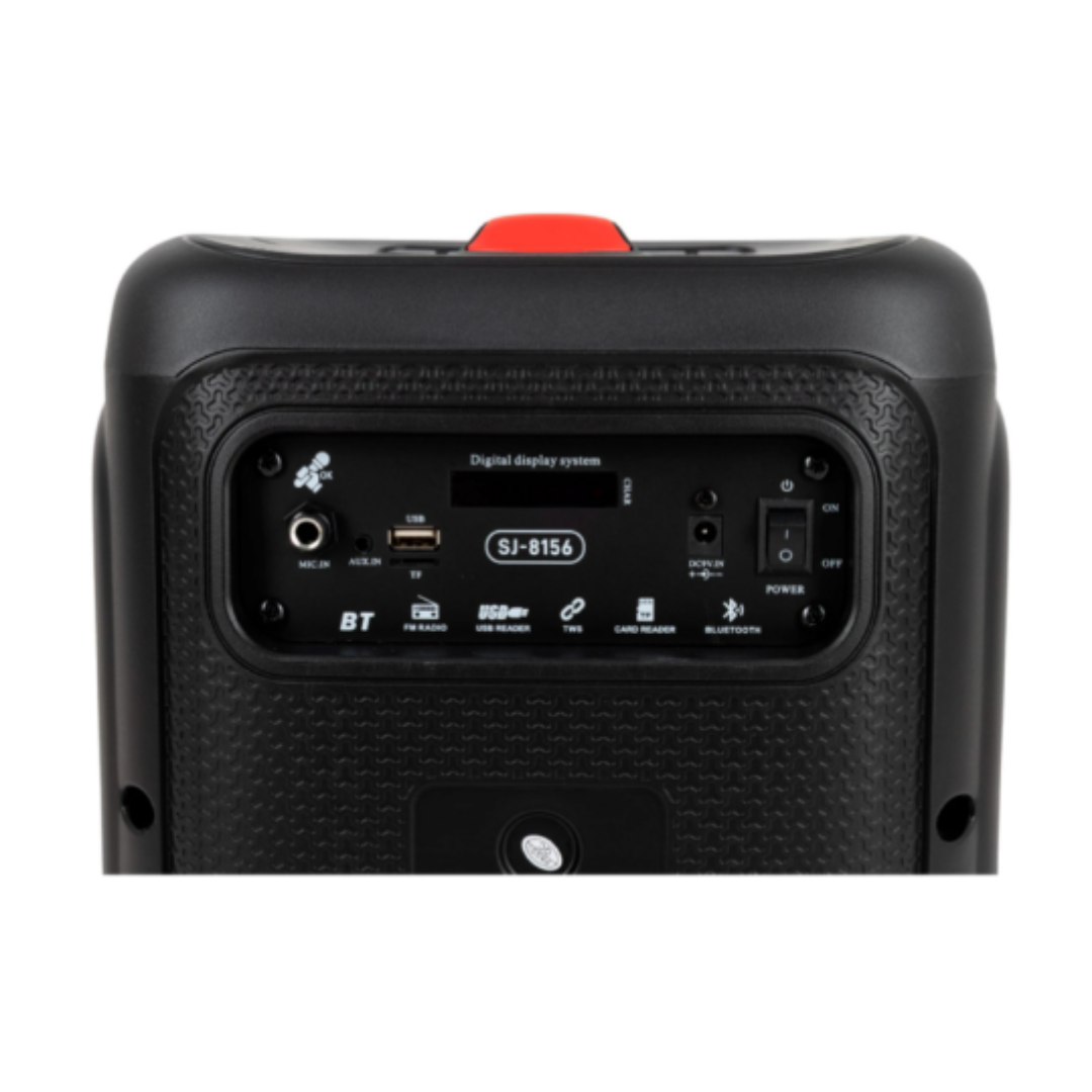 Alatavoz Portatil Tipo Cubo Bluetooth 50W Inalambrica 5" SJ ELECTRONICS