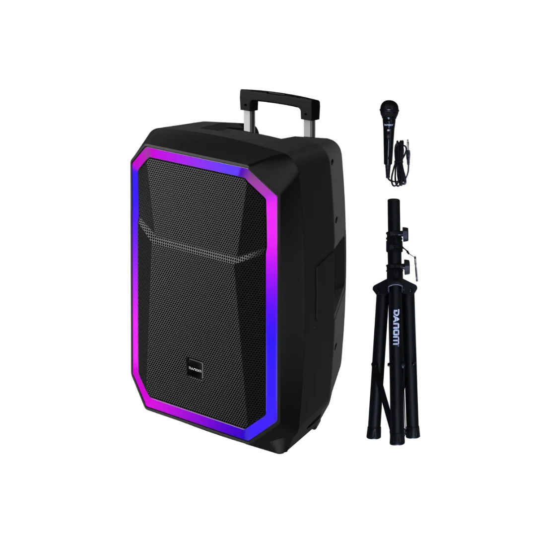 Corneta Inalámbrica Amplificadora Box 15Pro 360Watts Danom