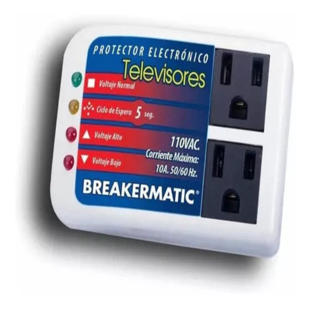 Protector electronico para tv 110v BREAKERMATIC