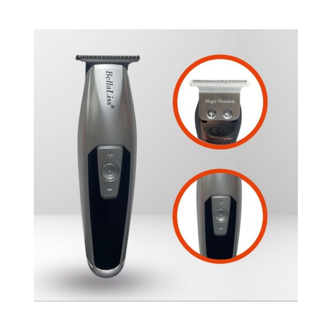 Maquina de Afeitar Recargable Magic Titanium Bellalis