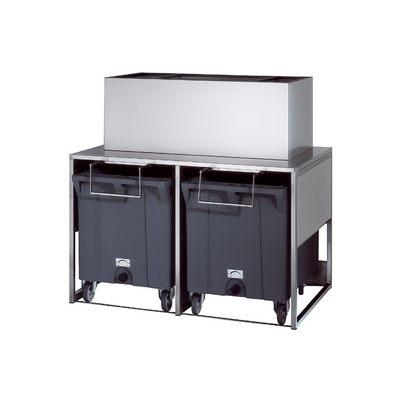 Contenedor de Hielo con carrito (2 UND) 216 kilos c/u Brema