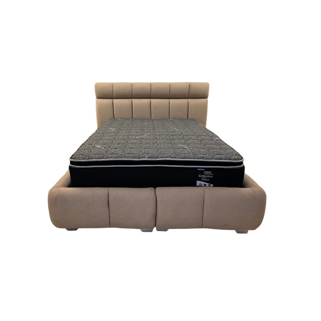 Cama Tipo Burbuja PREMIUM de Tela Acolchada King
