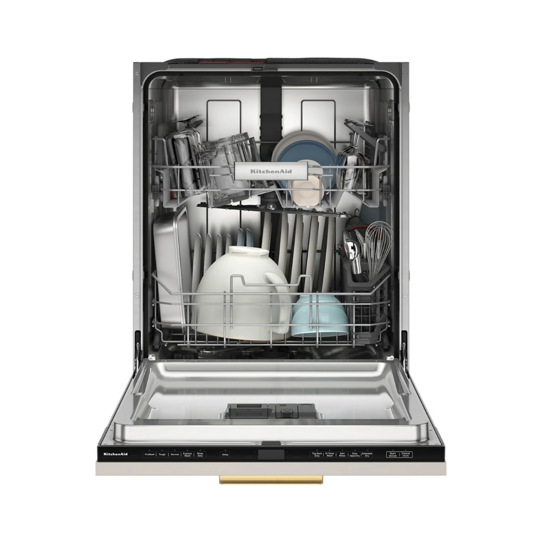 Lavavajillas de 24" Panelable de Lujo 2 Niveles Kitchenaid