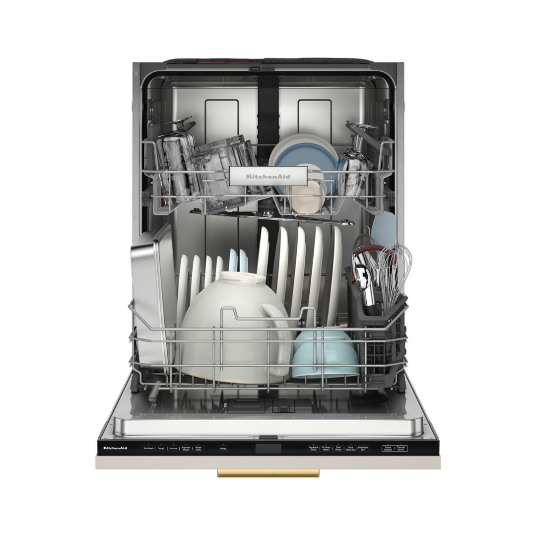 Lavavajillas de 24" Panelable de Lujo 2 Niveles Kitchenaid