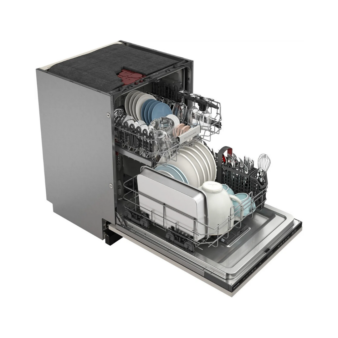 Lavavajillas de 24" Panelable de Lujo 2 Niveles Kitchenaid