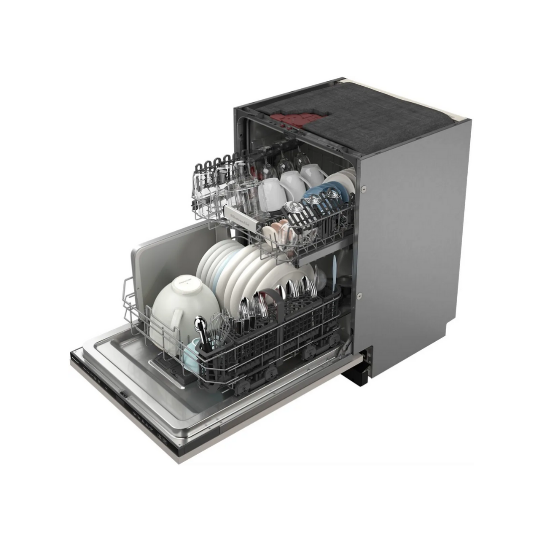 Lavavajillas de 24" Panelable de Lujo 2 Niveles Kitchenaid