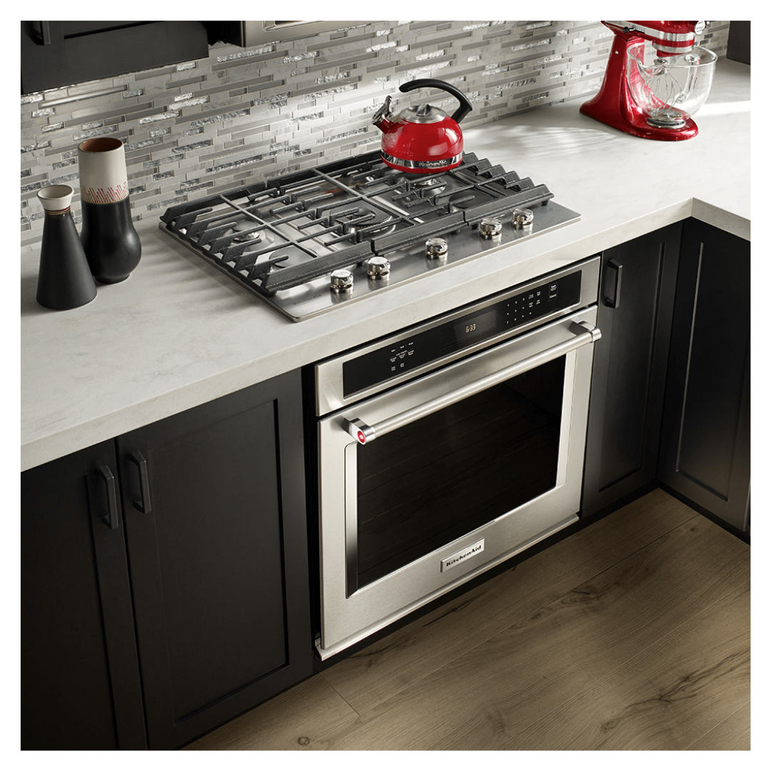 Horno Eléctrico 30" Para Empotrar Acero de Convección Kitchenaid