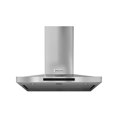 Campana Decorativa Tipo Isla de Acero Inoxidable 90 cm Kitchenaid