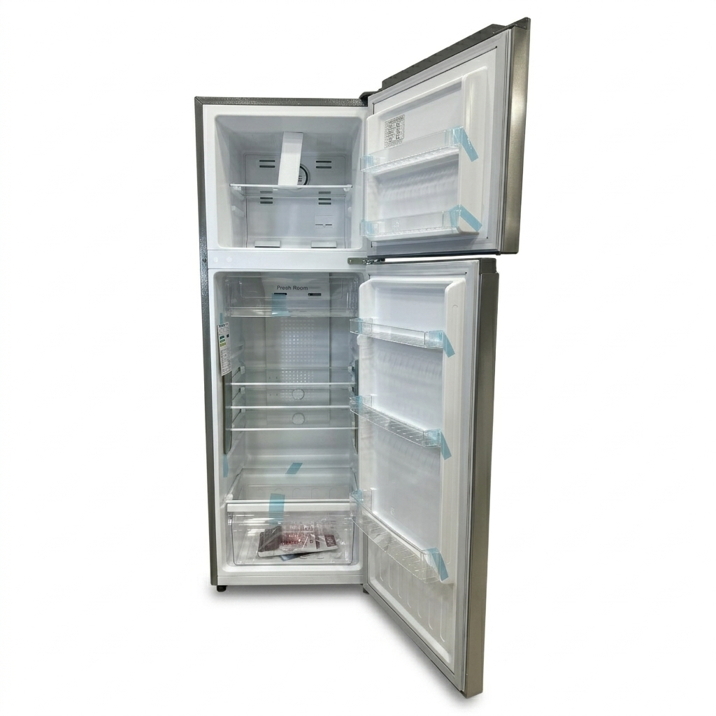 Nevera  2 Puerta Sin/Escarcha Acero Inoxidable 318 Litros Lanix