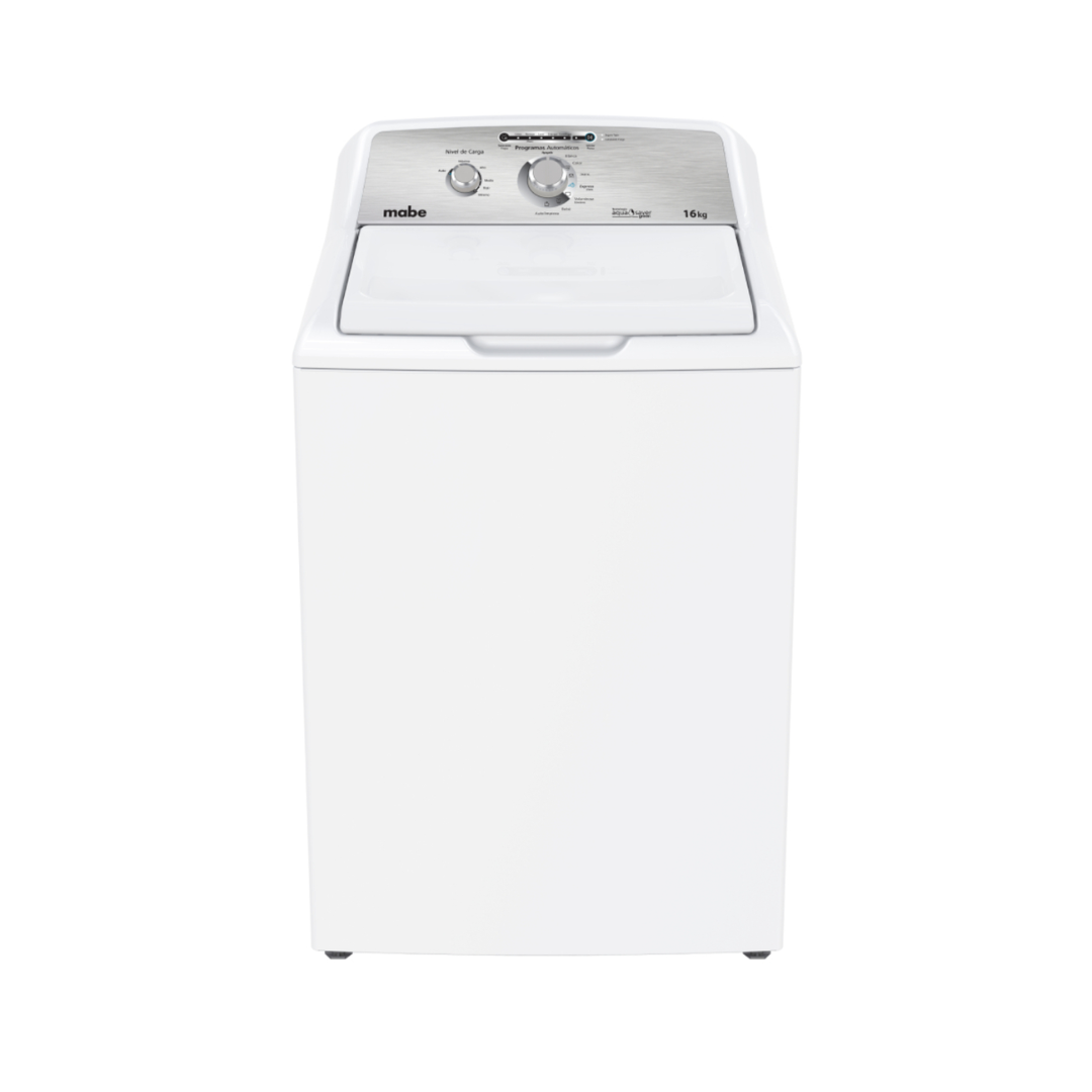Lavadora Automática Aqua Saver Green 16 kg Blanca Mabe