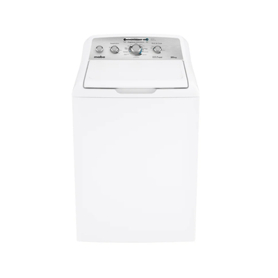 Lavadora Automática 20 kg 4 Perillas + botón Blanca Mabe