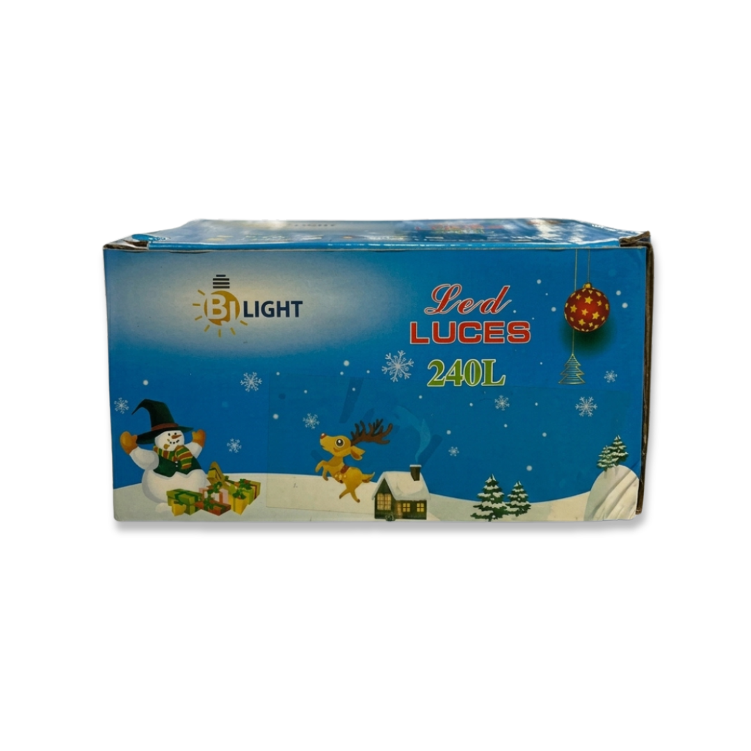 Luces De Navidad Calidas 240 Luces 24MT BJ Light