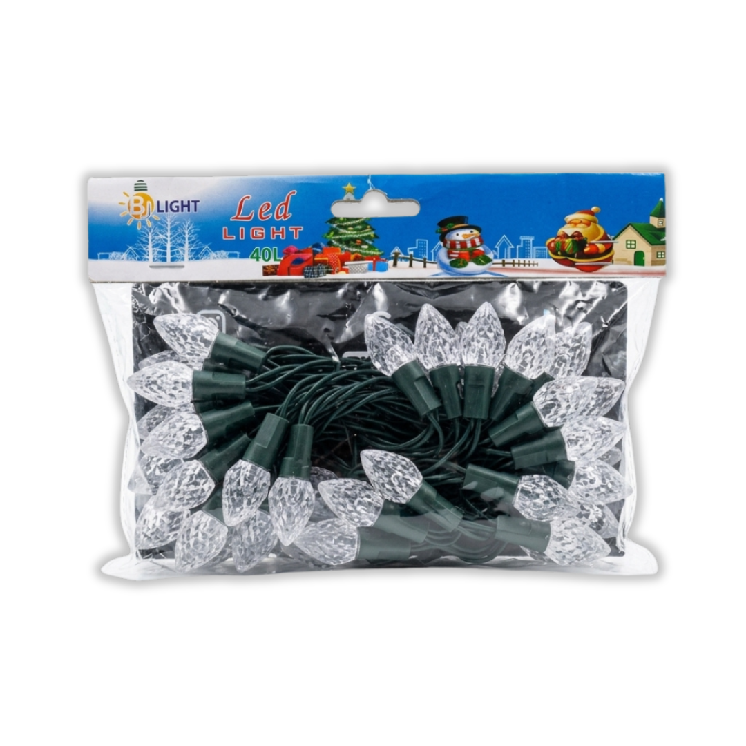 Luces De Navidad Bambalina 2.5MT Calidas BJ Light