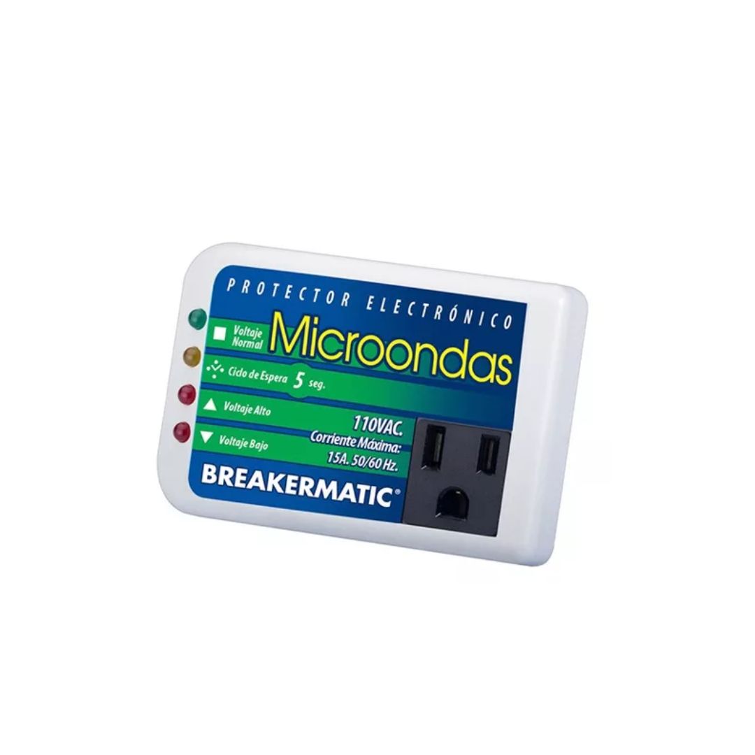 Protector electrónico para microondas 110v BREAKERMATIC