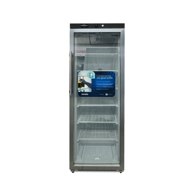 Congelador Vertical Exhibidor Puerta de Vidrio 340 Litros 115V Mystic