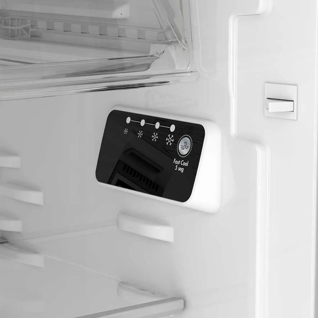 Nevera 8 Pies S/Escarcha 234 Litros Lisa Gris Whirlpool