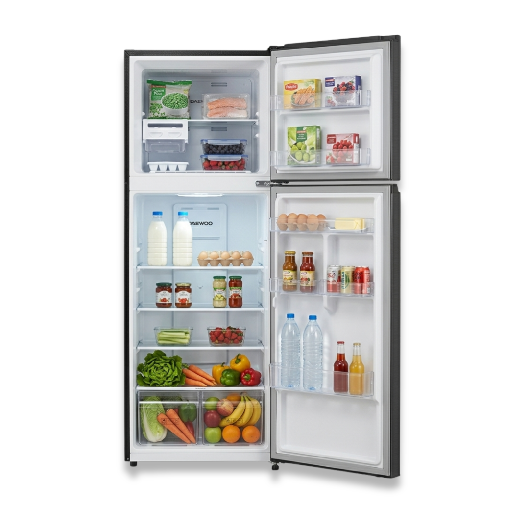 Nevera de 10 PIES Inox sistema No Frost DAEWOO