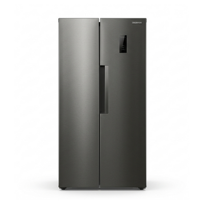 Nevera 2 Puertas Vertical 17 Pies Acero Inox DAEWOO