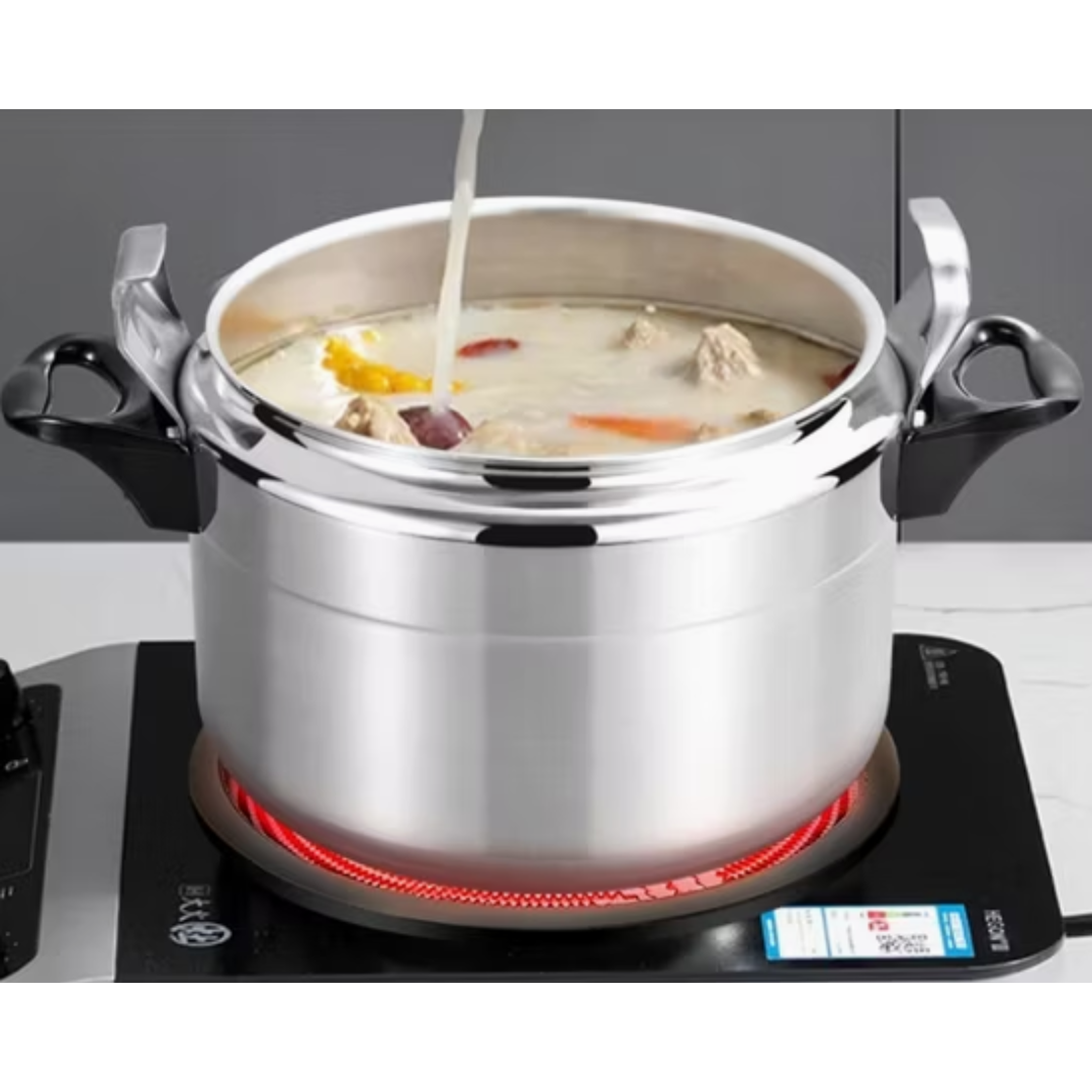 Olla de Presión 15 Litros Acero Inoxidable Pressure Cooker