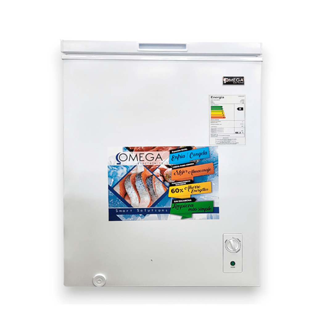 Congelador Horizontal 142L Blanco Omega
